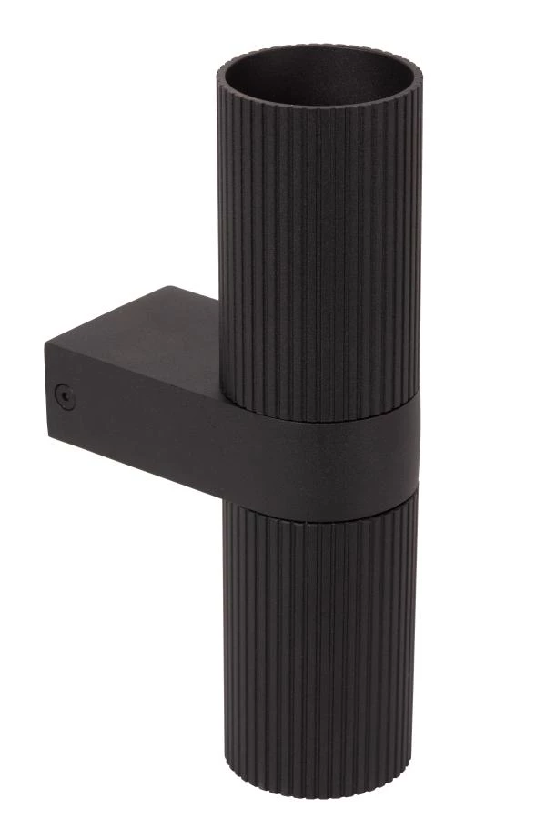 Lucide CLUBS - Foco de pared / Lámpara de pared - 2xGU10 - Negro - apagado